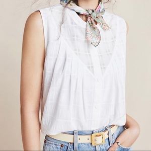 Anthropologie Piper Sleeveless Blouse NWT